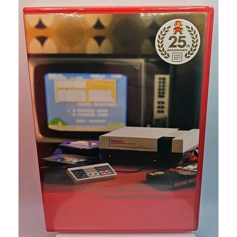 Nintendo Super Mario History 25th Anniversary 1985-2010 Soundtrack CD New Sealed